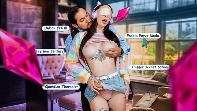 Gamer Girl Indica Marie Gets Drilled by School Therapist