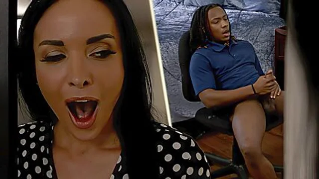 Stepmom Anissa Kate Catches Her Stepson Jerking Off And Fucks Him