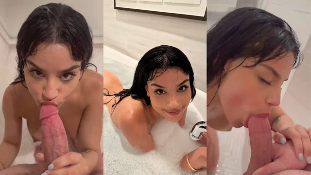Hannah Jo Giving Head Bathroom Sextape Pov Video